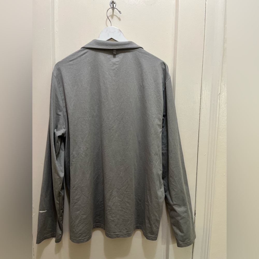 Ralph Lauren Polo Sport Gray Golf Performance XL 1/4 Zip Pullover  Thermo Vent - Picture 6 of 9